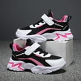 thumbnail image 5 of newwalpole Shoes for Boys Strap Casual Walking Athletic Running Shoes Hot Pink for Size 13, 5 of 7