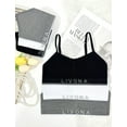 thumbnail image 4 of Livona Training Bras for Girls-Sports Bra for Teen Wireless Fitness Padded Everyday Bralette Crop Cami Tank Top(6-39), 4 of 6