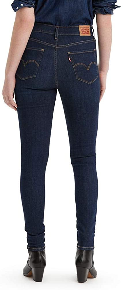 ruptura Imaginativo hacer clic Levis Womens 720 High Rise Super Skinny Jeans Standard and Plus Standard  Indigo Daze Waterless 26 Long - Walmart.com