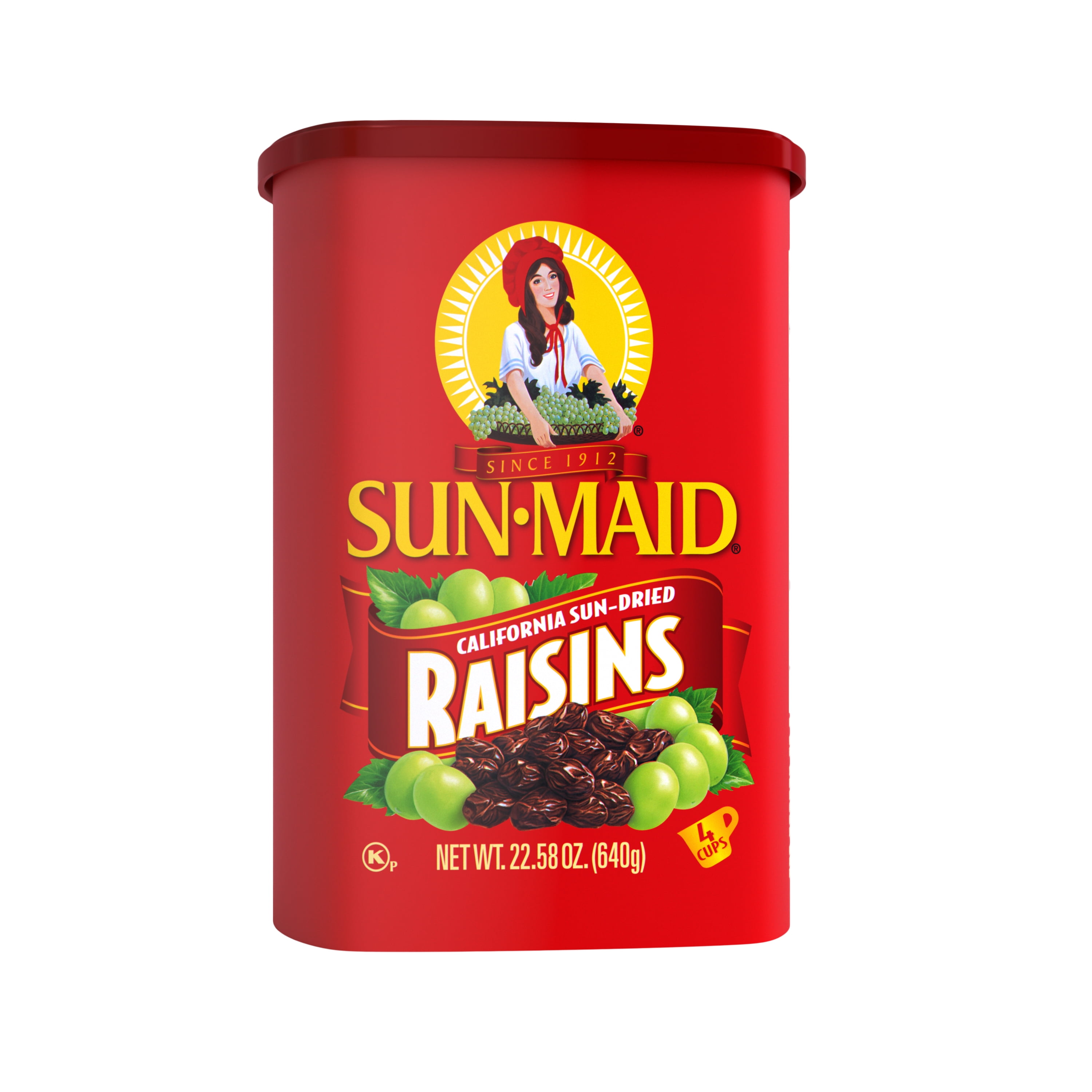 SunMaid California SunDried Raisins, 22.58 oz. (Pack of 3)