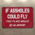 thumbnail image 3 of Señal Advertencia Placa Metal Vintage Pintura Hierro Rectangular Artística Pared 30x20cm, 3 of 9