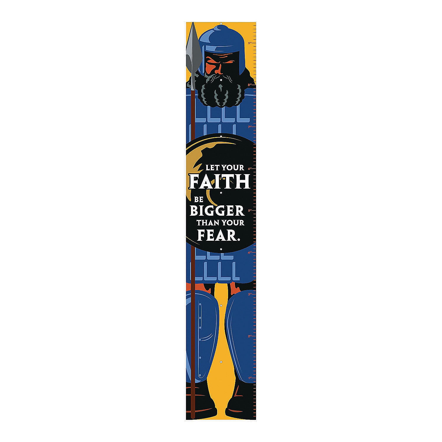 Goliath Ruler Jointed Banner - Party Decor - 1 Piece