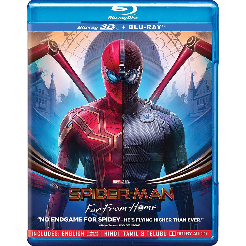 Spider Man Far From Home Blu Ray