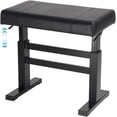 thumbnail image 2 of Hydraulic Lifting Keyboard Bench - Height Adjustable Piano Bench Heavy Duty Piano Stool with x PU Leather  -Density Sponge &; Alloy Base Styles &; Colors (  Tufted), 2 of 3
