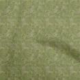 thumbnail image 1 of oneOone Viscose Chiffon Pear Green Fabric Leaves Craft Projects Decor Fabric Printed By The Yard 42 Inch Wide-aA, 1 of 5