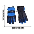 thumbnail image 3 of CxhicLuv Children's Winter Outdoor Sports Gloves, Thick and Warm Split Finger Ski Gloves for Kids, Adjustable Strap Snow Gloves, Windproof and Comfortable for Skiing, Riding, Biking, 3 of 9