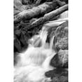 thumbnail image 3 of Taylor, Douglas 13x18 Black Modern Framed Museum Art Print Titled - Trailside Waterfall III BW, 3 of 5
