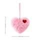 thumbnail image 3 of Colgante de bola en forma de corazón verde bosque | Adorno de hojas bordadas de terciopelo • Relleno de fibra suave • Corda colgante de yute | Acento de decoración bohemia de 4 pulgadas |, 3 of 5