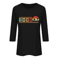 thumbnail image 4 of 30th Birthday Gifts for Women Vintage 1996 T Shirts for Women 3/4 Length Sleeve Tops Retro Birthday Party Top Business Casual Outfits Short Sleeve Graphic Tee Tops 2026 Summer Beach Vacation Outfits, 4 of 4
