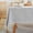 Light Grey, variant on Textured Table cloth for Rectangle table, Heavy Duty Farmhouse Tablecloth Solid Cotton Linen Waterproof Wrinkle Free Burlap Tables Cover for Kitchen Dining,Party, Ivory 55''x120'',10-12 Seats
