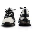 thumbnail image 3 of Off White Walking Shoes for Men Woman Lightweight Tennis Fashion Elastic Sports Shoes Cushion Basketball Shoes, 3 of 7