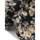 thumbnail image 5 of Vestido Floral de Talla Grande para Mujeres GRACE & GRANDEUR, Vestido de Chiffon Boho con Escote en V, Mangas Cortas con Volantes, Cintura Fruncida, Vestidos Midi de Verano 1X Negro, 5 of 8