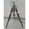 thumbnail image 3 of Vintage Wooden Searchlight Marine Floor Lamp,Nautical Spot Studio Light, 3 of 3