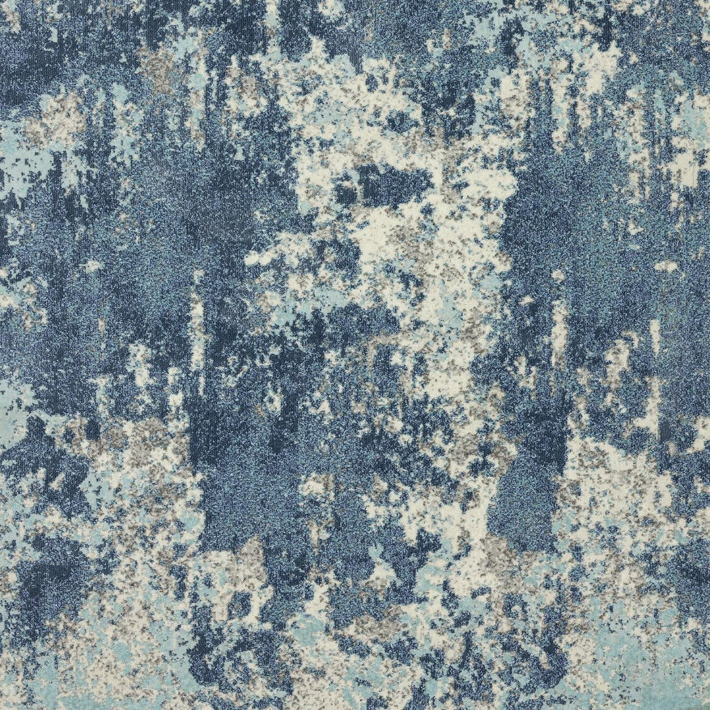 Luxe Weavers Modern Blue 8x10 Abstract Area Rug