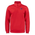 thumbnail image 2 of Unisex Cutter & Buck Red Buffalo Bisons Clique Lift Eco Performance Half-Zip Pullover Top, 2 of 3