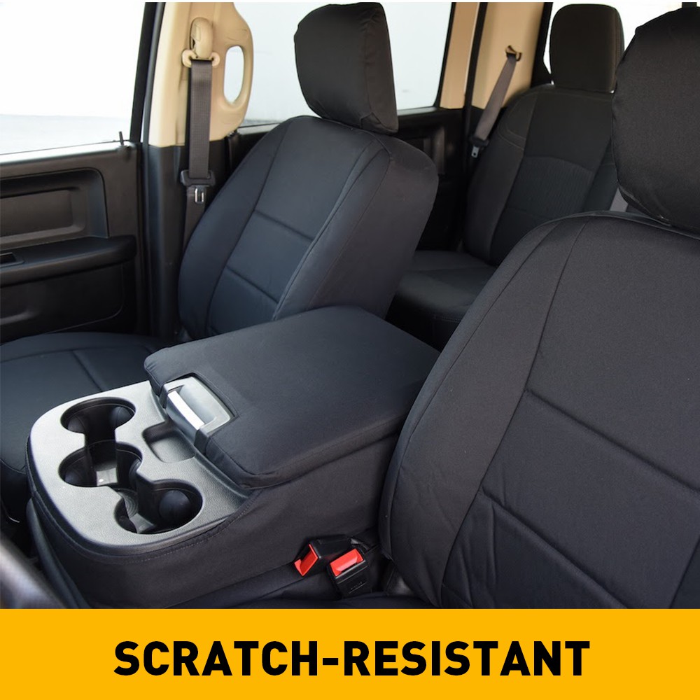 Center Console Cover For Dodge Ram 2013-2018 - Black Armrest Protector