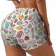 thumbnail image 1 of Fotbe Cooking Utensils Shorts Sin Costuras – Shorts Deportivos de Cintura Alta para Mujer, Elásticos para Gimnasio, Yoga, Running o Ciclismo-Small, 1 of 8