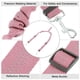 thumbnail image 3 of Cinturón de seguridad para perros dobles Unique Bargains, cinturón de nylon para mascotas, restricción de reposacabezas de automóvil, color rosa, 3 of 6