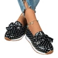 thumbnail image 7 of KEVCHE Womens Polka Dot Loafers Comfortable Casual Slip-On Shoes for Daily Wear, Lightweight Breathable Flat Shoes with Cushioned Insole, Stylish Everyday Footwear, 7 of 7