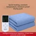 thumbnail image 1 of Couverture électrique en flanelle douce pour chauffage électrique Couverture d'hiver, 1 of 5