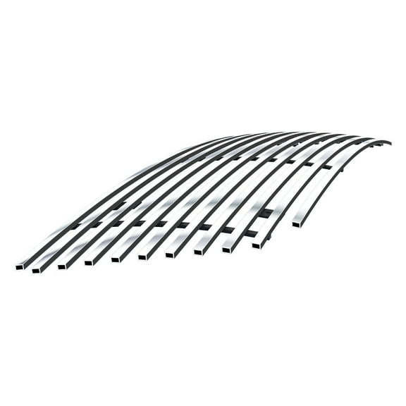 APS Compatible with Ford F-150 1999-2003 Lightning Harley Davidson Bar Style Without Logo Show Main Upper Stainless Steel Chrome Billet Grille Grill Insert F65713A