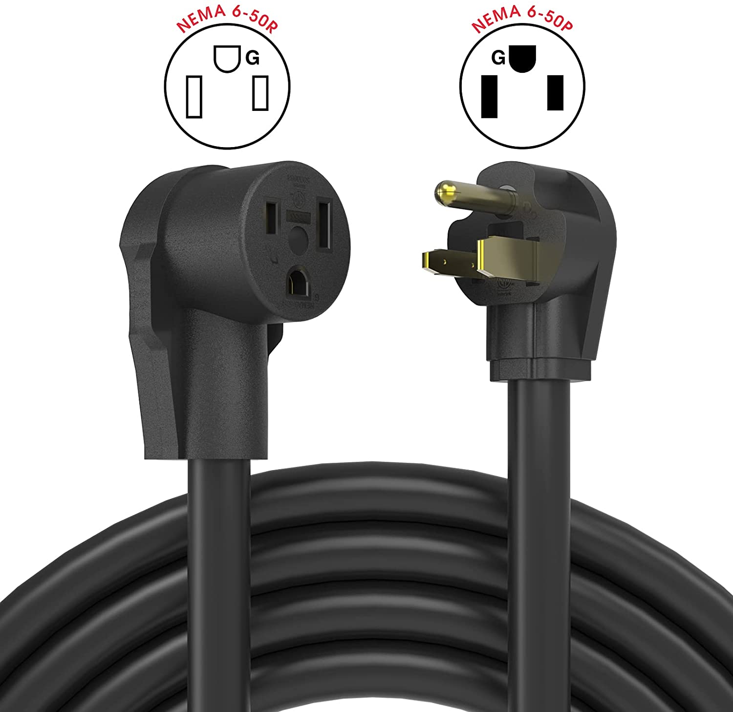 Buy YESWELDER 40ft 250 Volt Welder Extension Cord 10 AWG Power buy-yeswelder-40ft-250-volt-welder-extension-cord-10-awg-power