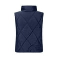 thumbnail image 5 of Hvyesh Womens Sleeveless Puffer Vest Warm Zip Up Stand Collar Vests Jacket Casual Waistcoat Fall Winter Quilted Padded Gilet Coats with Pockets, 5 of 6