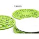 thumbnail image 2 of 3 Set Silicone Multi-use Intricately Carved Coaster Mat - Insulated Flexible Durable Non-slip, 2 of 5
