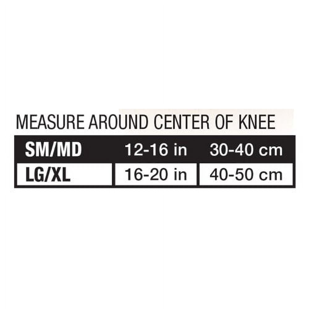 Mueller Elastic Knee Stabilizer, Black, Large/Extra Large - image 4 of 10
