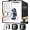 12 inch, variant on DUCLUS Light Box Photography 12"x12" LED Photo Studio Box with 8 Backdrops, Dimmable 120 LED Lights, CRI 95 Lighting for Jewelry and Miniature Model Photography