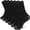Black, variant on 3 Pairs Compression Socks for Men, Arch Support Mens Sport Socks for Running, Athletic, Cycling