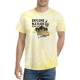 thumbnail image 1 of Explore Nature Every Day Tie Dye Cyclone Men -Image by Shutterstock, Male Large, 1 of 4