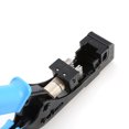 thumbnail image 1 of Cortador De Cables Módulo de red Cortador de cables Módulo RJ45 Marco Corte de cables para conectores UTP de 4 pares Likrtyny Para estrenar, 1 of 4