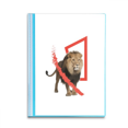 thumbnail image 1 of Feline Lion Box Ferocious Book Sheet Protectors Portfolio Binder Folder, 1 of 3