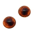 thumbnail image 2 of High Domed Redtail Fox Glass Eyes, 2 of 5