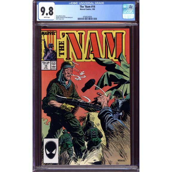 Collectible The 'Nam #14 - CGC 9.8 Comic Book