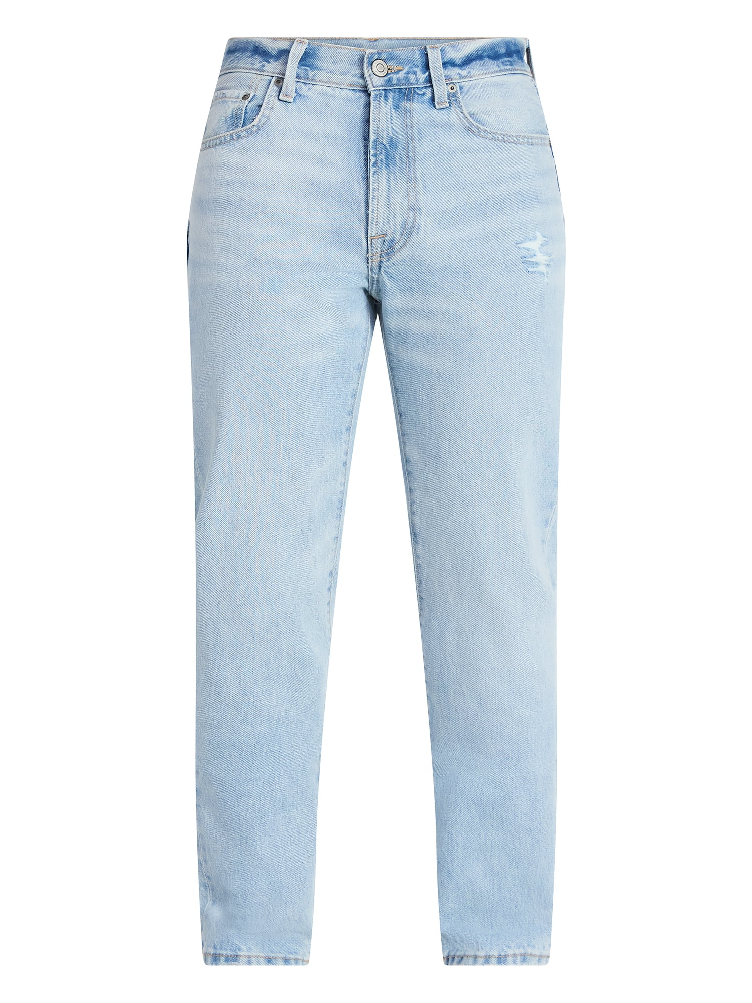 No Boundaries Vintage Straight Fit Jeans, 100% Cotton 14 oz Denim, Men's 28x30-40x32