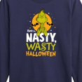 thumbnail image 3 of The Grinch - Grinch Nasty Wasty Halloween  - Toddler & Youth Long Sleeve Graphic T-Shirt, 3 of 5