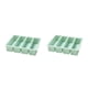 thumbnail image 2 of Naiovety Molde de silicona de 4 rejillas Cubos de hielo Molde de pastel antiadherente Verde 2Conjunto, 2 of 6