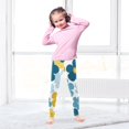thumbnail image 5 of Girl's Legging Full-Length Colorful Print Tights For Dance Gym Everyday Wear Flat Color Background, 5 of 8
