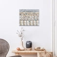 thumbnail image 3 of Farmhouse Bathroom Wall Art Rustic Cotton Flowers Mason Jar Bathroom Wall Decor God Says You Are Pictures Painting Print Framed Artwork for Bathroom Living Room Bedroom 16"x20", 3 of 6