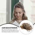 thumbnail image 6 of Ladies Fashion Pony Tail Hair Extension Bun Hairpieces Scrunchie Elastic Wave Curly Synthetic hairpieces (6AH613), 6 of 7