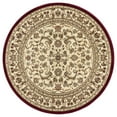 thumbnail image 2 of Great American Distributors Classic Collection Eternal Area Rug, Cream/Red, 2 of 2