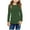 Army Green, variant on Lisbinx Holiday Girls Long Sleeve Prints Shirts Cute Crewnecks tops Dressy Casual Blouses Clothes