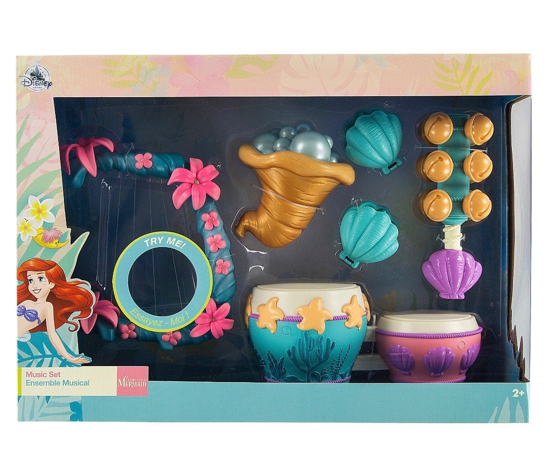 little mermaid toy set