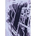 thumbnail image 1 of Ahgly Company Machine Washable Indoor Rectangle Transitional Blue Area Rugs, 4' x 6', 1 of 7
