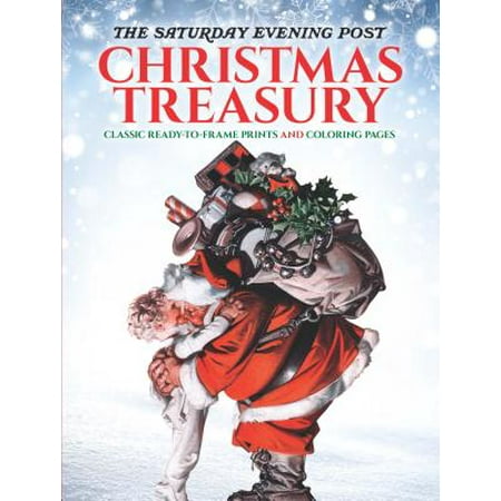 Coloring Pages Christmas Print The Saturday Evening Post Christmas Treasury : Classic Ready-To-Frame Prints and Coloring Pages ()