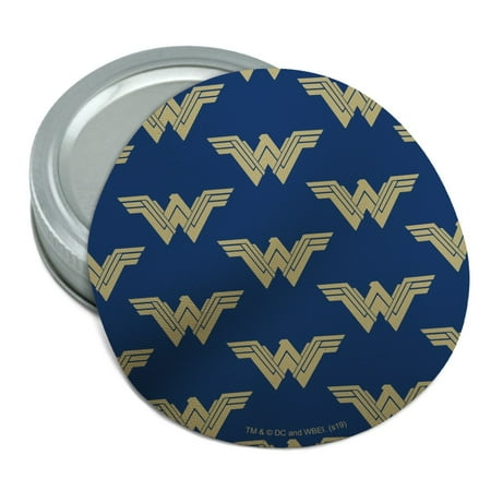 

Wonder Woman Movie Blue Logo Pattern Round Rubber Non-Slip Jar Gripper Lid Opener