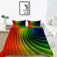 thumbnail image 1 of 2/3 Pcs Bedding Sets Highend Unique Design Polyester Hot Sale Decorative Pattern Colorful Bedclothes,Full (80"x90"), 1 of 4