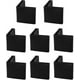 thumbnail image 1 of Mapa de abastecimiento 8 piezas Tapas para patas de silla LzGUNGY Ángulo de hierro en forma de L 38 mm x 38 mm negro, 1 of 5